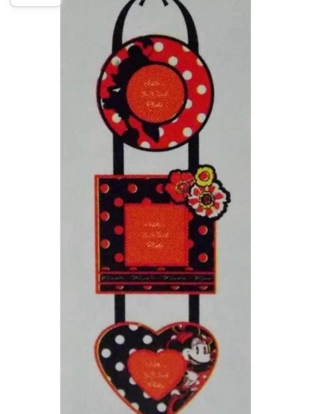 Disney Red & Black Minnie Dot Frame